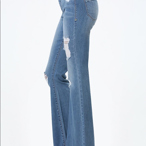 Bebe Heartbreaker Flare Jeans - Picture 2 of 5